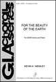 For the Beauty of the Earth SATB choral sheet music cover